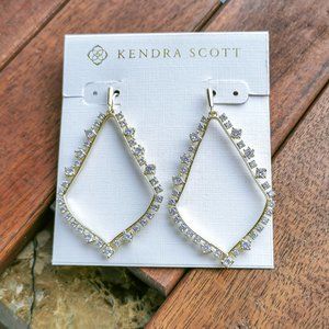 Kendra Scott Sophee Crystal Drop Earrings Gold